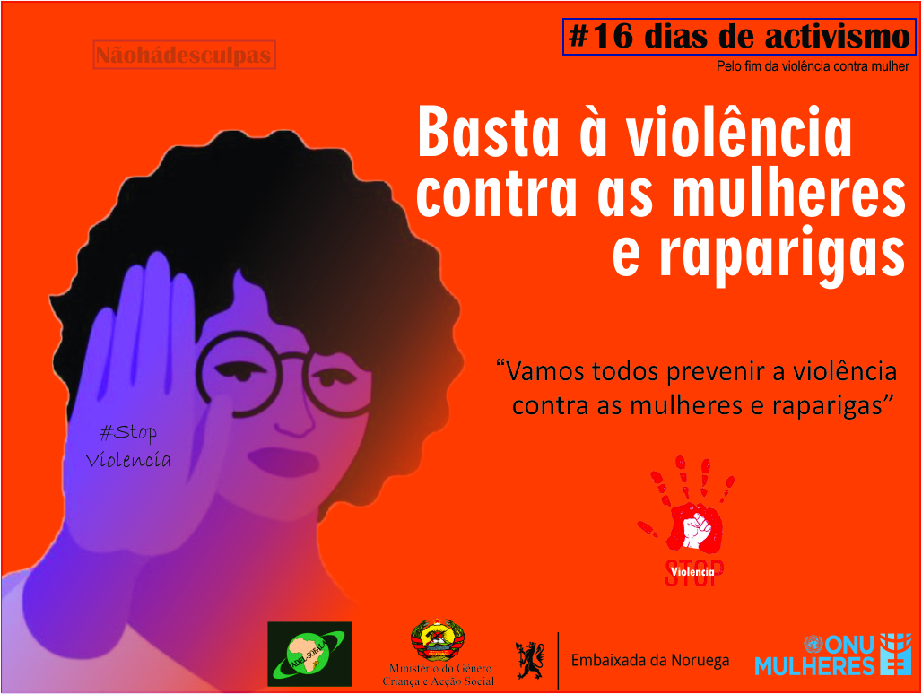 Basta à violência contra as mulheres e raparigas
